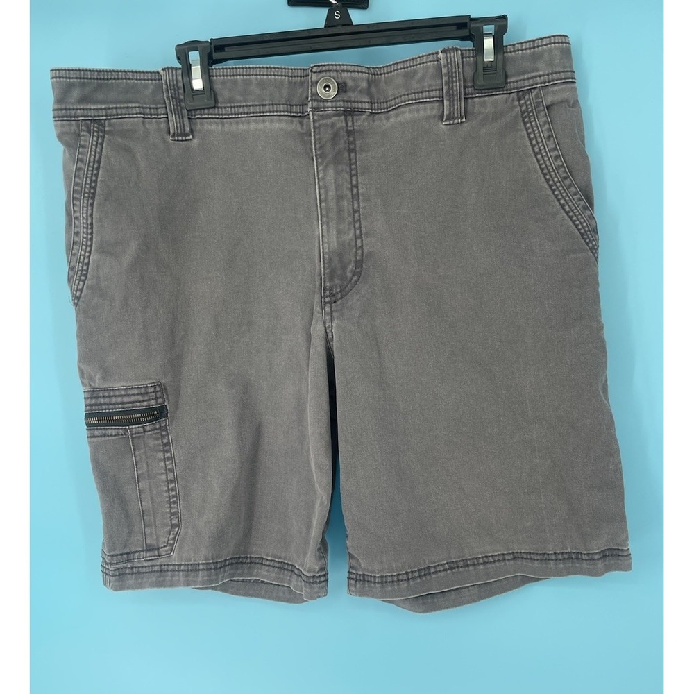 GH Bass & Co Shorts Men's Gray Size 36 W X 10L